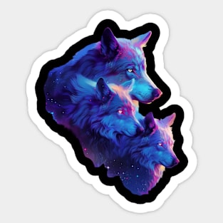 Wolf Mythical Mammals Sticker